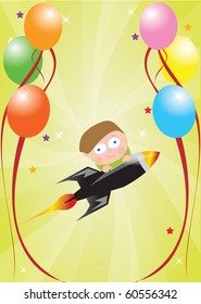 Illustrated card