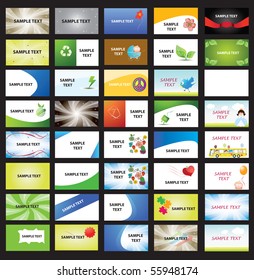 Illustrated cards
