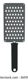Illustrated cheese grater.