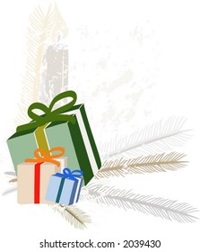 illustrated christmas decoration