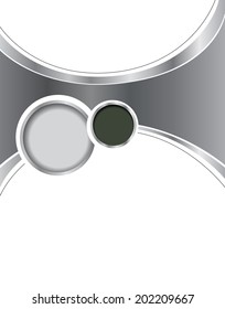 Illustrated colorful layout with abstraction