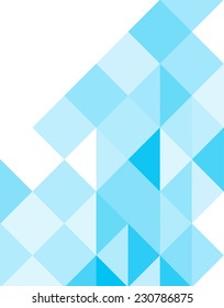 Illustrated colorful layout with abstraction.