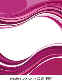 Illustrated colorful layout with abstraction.