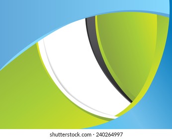 Illustrated colorful layout with abstraction.