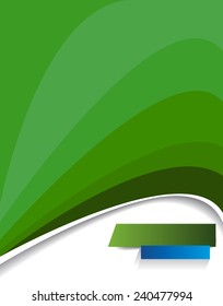 Illustrated colorful layout with abstraction. Abstract vector background.