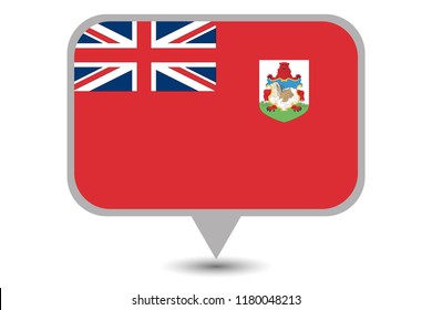 An Illustrated Country Flag of  Bermuda