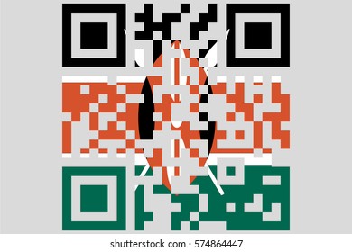 An Illustrated Country Flag of  Kenya