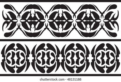 illustrated decorative designs in vector format