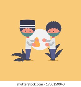 Illustrated design template gives wealth