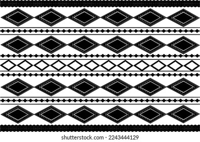 Illustrated ethnic and traditional pattern