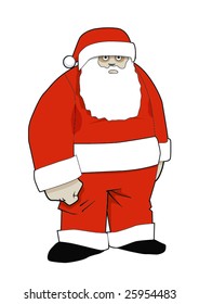 Illustrated Father Christmas