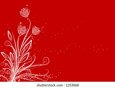 Illustrated flowers