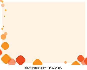 Illustrated graphic background for presentation