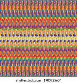 illustrated graphic design background with vector template 