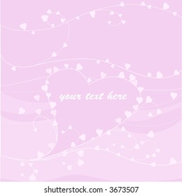 illustrated heart banner
