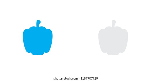 An Illustrated Icon Isolated on a Background - Pepper