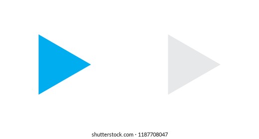 An Illustrated Icon Isolated on a Background - Play Forward