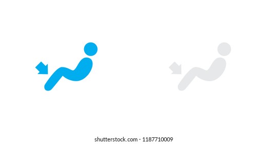 An Illustrated Icon Isolated on a Background - Footwell Fans