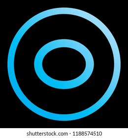An Illustrated Icon Isolated on a Background - Whole Note