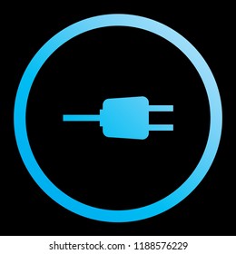 An Illustrated Icon Isolated on a Background - Plug