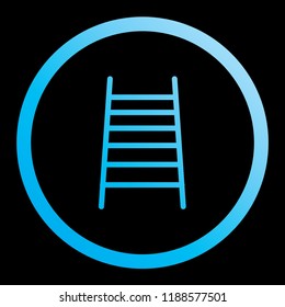 An Illustrated Icon Isolated on a Background - Fire Ladder