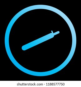 An Illustrated Icon Isolated on a Background - Gas Cannister