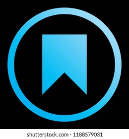 An Illustrated Icon Isolated on a Background - Bookmark