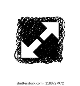 An Illustrated Icon Isolated on a Background - Zoom In
