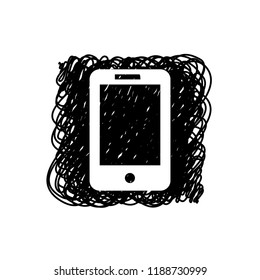 An Illustrated Icon Isolated on a Background - Mobile