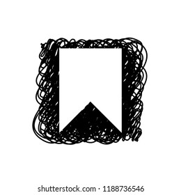 An Illustrated Icon Isolated on a Background - Bookmark