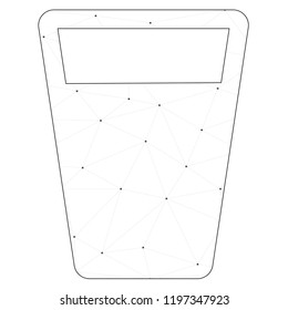 An Illustrated Icon Isolated on a Background - Cup Drink
