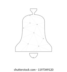 An Illustrated Icon Isolated on a Background - Bell