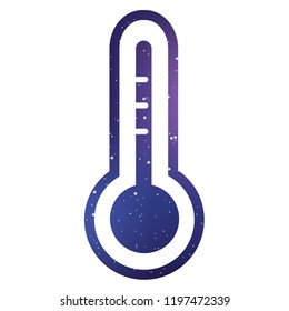 An Illustrated Icon Isolated on a Background - Thermometer