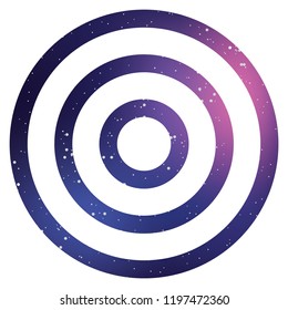 An Illustrated Icon Isolated on a Background - Target