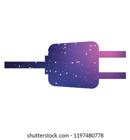 An Illustrated Icon Isolated on a Background - Plug