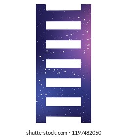 An Illustrated Icon Isolated on a Background - Ladder