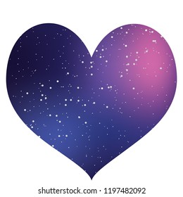 An Illustrated Icon Isolated on a Background - Hearts Card Suit
