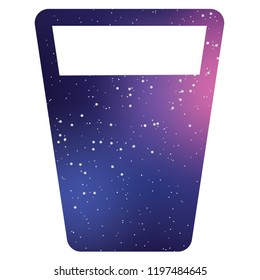 An Illustrated Icon Isolated on a Background - Cup Drink
