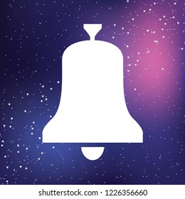 An Illustrated Icon Isolated on a Background - Bell