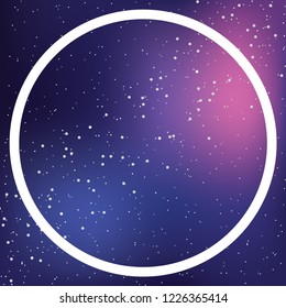 An Illustrated Icon Isolated on a Background - Empty Pie Chart