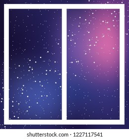 An Illustrated Icon Isolated on a Background - Web Wireframe Split Middle