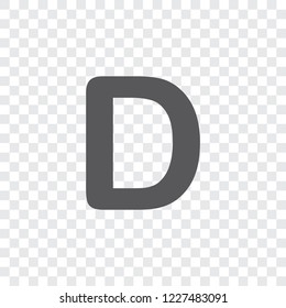 An Illustrated Icon Isolated on a Background - D