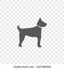 An Illustrated Icon Isolated on a Background - Guard Dog
