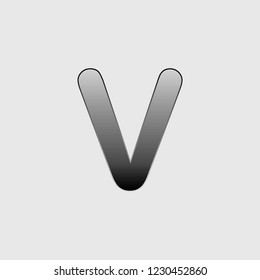 An Illustrated Icon Isolated on a Background - V