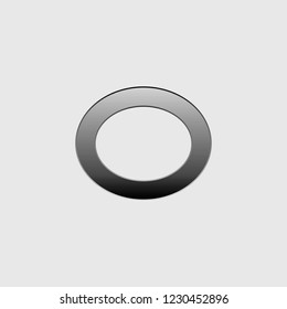 An Illustrated Icon Isolated on a Background - Whole Note
