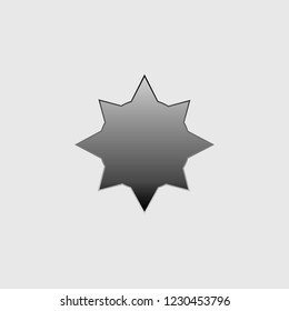 An Illustrated Icon Isolated on a Background - Sunshine