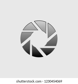 An Illustrated Icon Isolated on a Background - Shutter