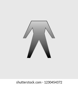 An Illustrated Icon Isolated on a Background - Safety Suit