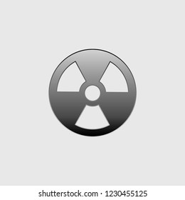 An Illustrated Icon Isolated on a Background - Radio Active