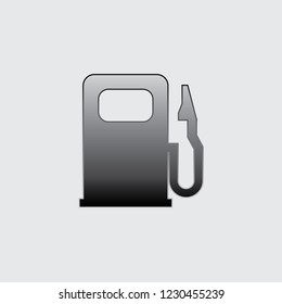 An Illustrated Icon Isolated on a Background - Petrol Pump Light